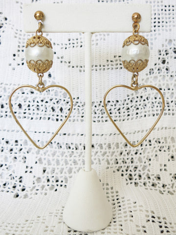 Open Hearted Earrings