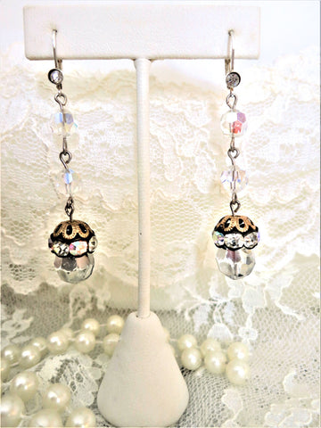 Gorgeous Crystal and Rhinestone Earringgs