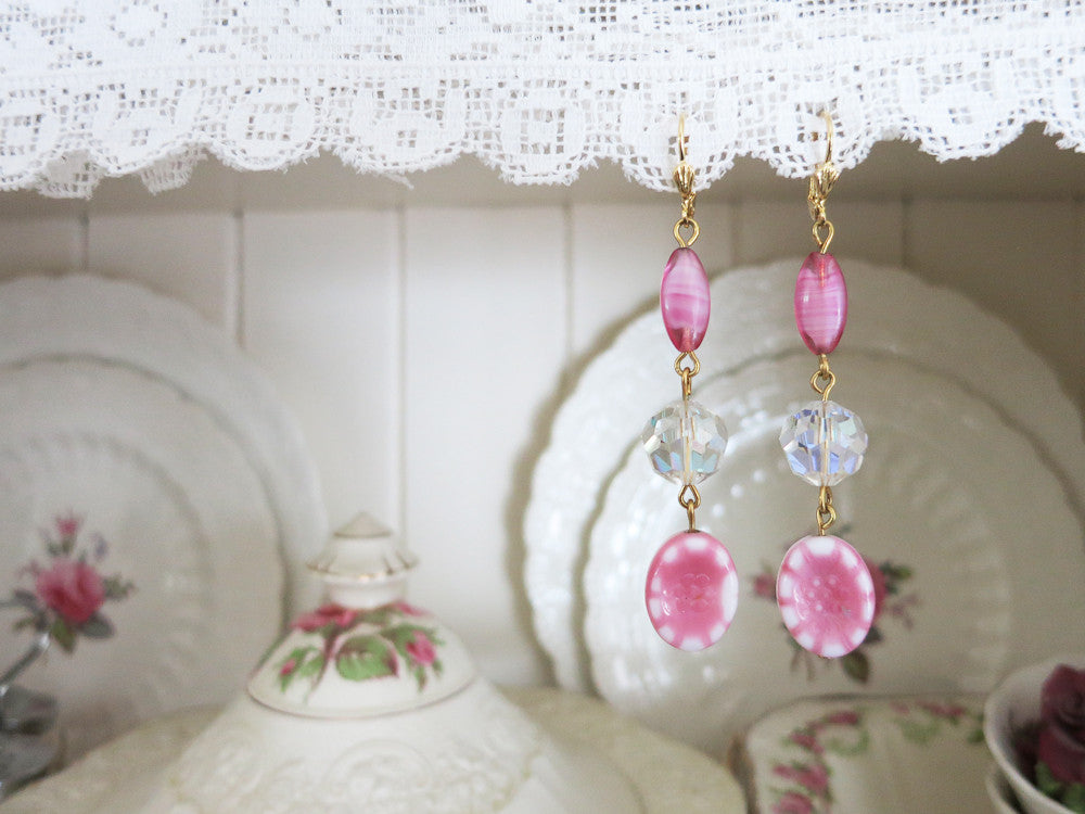 Gorgeous Pink Earrings