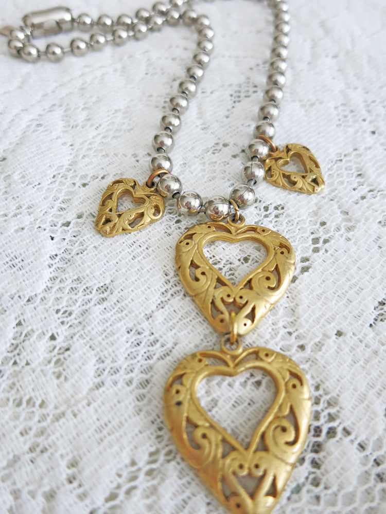 Open Hearted necklace