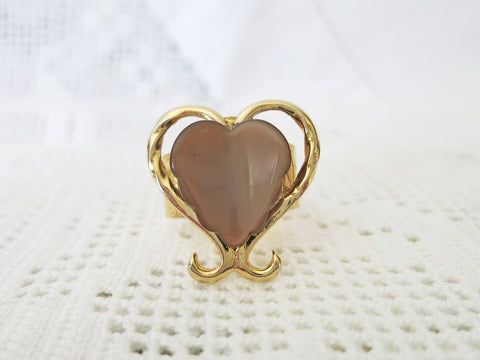 Chocolate Heart Ring