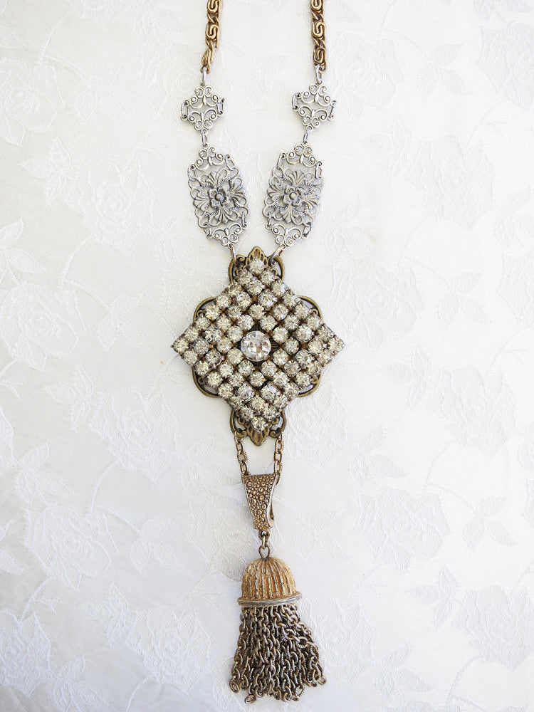 Elegant Long Tassel Necklace