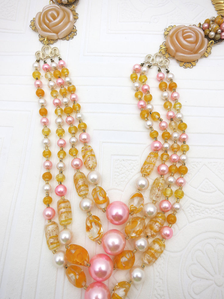 Peaches & Cream Necklace