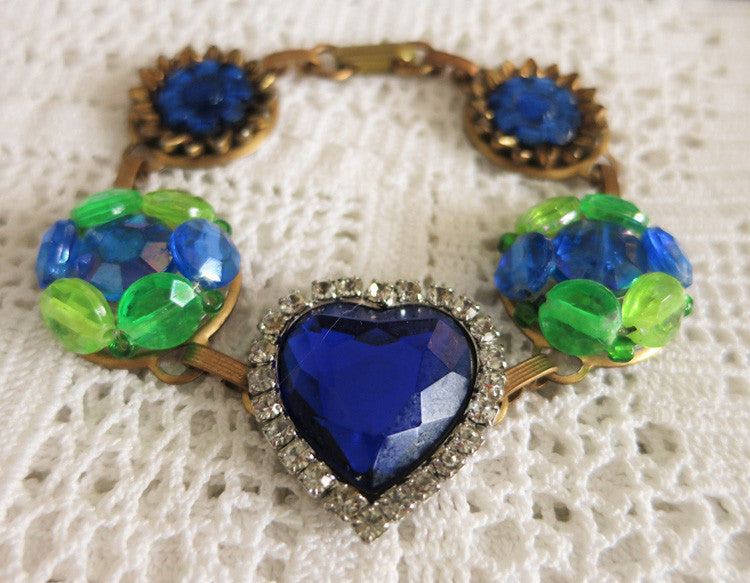 Heart of Blue Bracelet