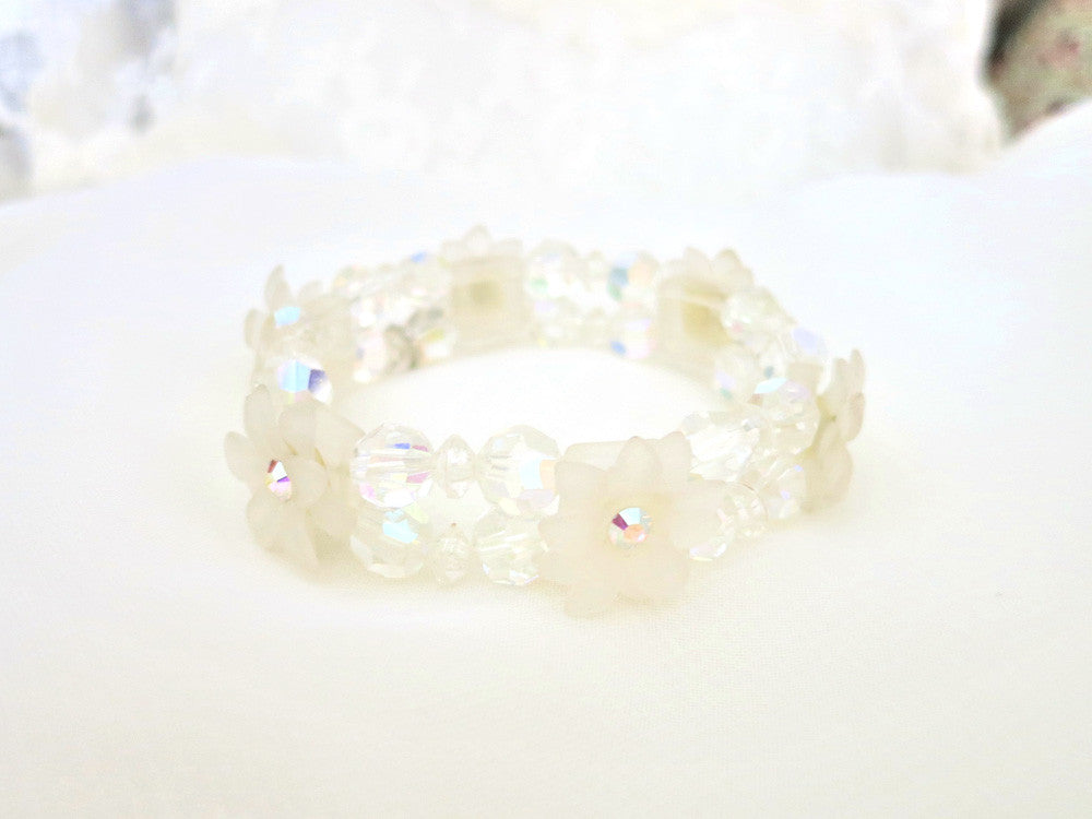 Gorgeous Double Stranded Swarovski Crystal Bracelet