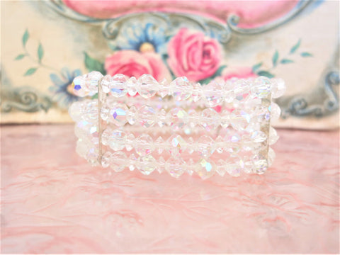 Fabulous Four Strand Swarovski Crystal Bracelet