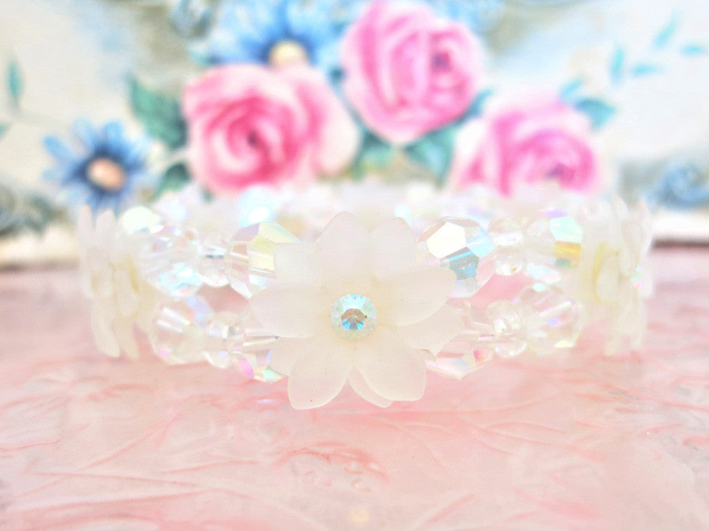 Gorgeous Double Stranded Swarovski Crystal Bracelet